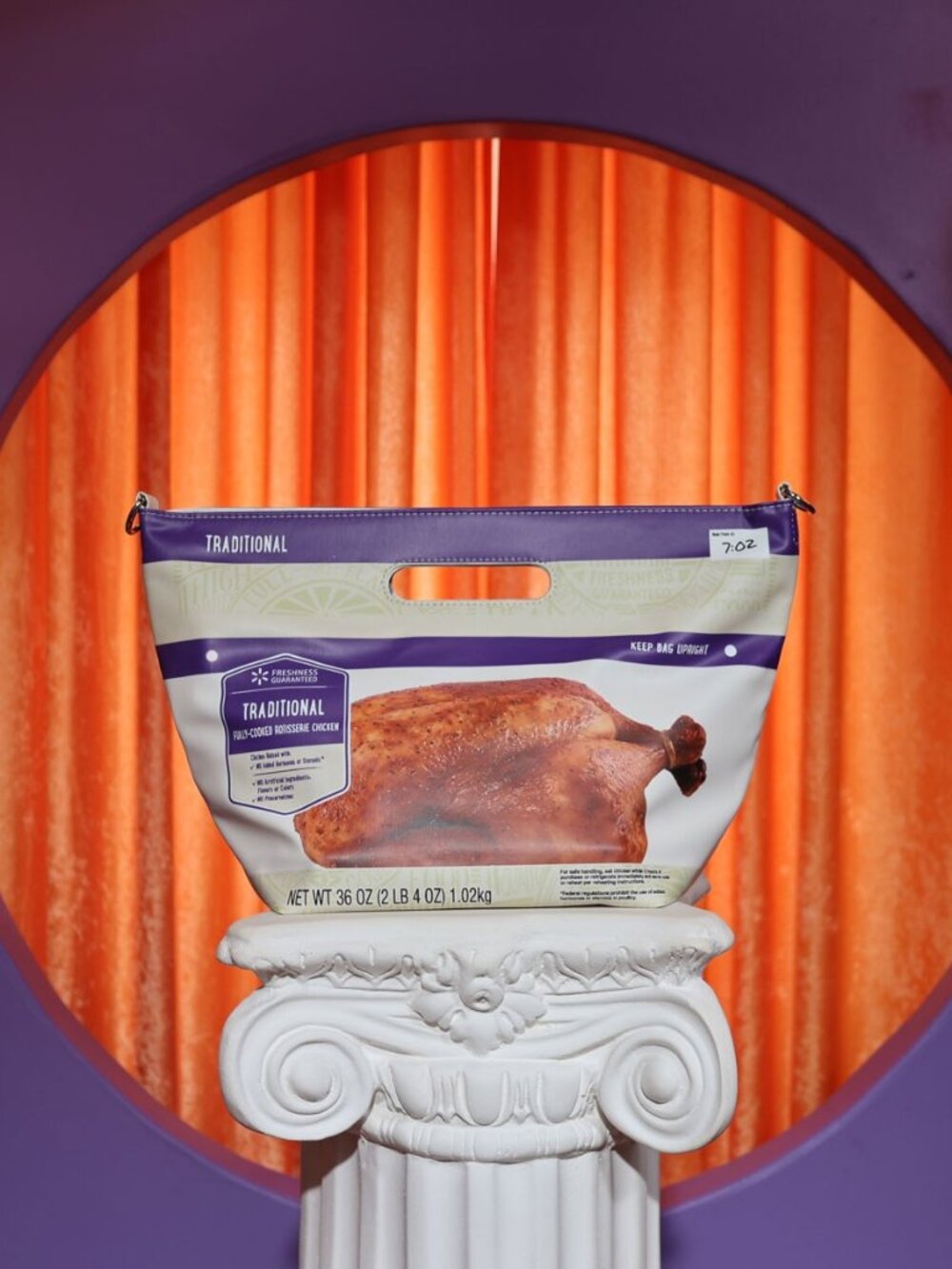 NWT Walmart Rotisserie Chicken Purse - Walmart Deli Bag